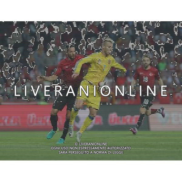World Cup 2018 qualifier Group I football match between Turkey vs Ukraine at Torku Arena in Konya, Turkey on October 06 , 2016. Pictured : Hakan Balta of Turkey and Andriy Yarmolenko #7 of Ukraine. KWALIFIKACJE ELIMINACJE MISTRZOSTWA SWIATA ROSJA 2018 PILKA NOZNA SEZON 2016/2017 TURCJA vs UKRAINA FOT.SESKIM PHOTO/NEWSPIX.PL POLAND, TURKEY, GERMANY, AUSTRIA AND UK OUT !!! --- Newspix.pl AG ALDO LIVERANI SAS ONLY ITALY *** Local Caption *** www.newspix.pl mail us: info@newspix.pl call us: 0048 022 23 22 222 --- Polish Picture Agency by Ringier Axel Springer Poland