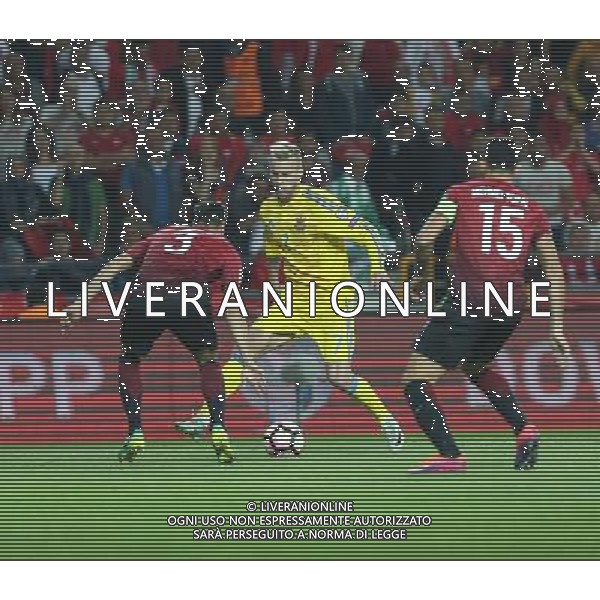 World Cup 2018 qualifier Group I football match between Turkey vs Ukraine at Torku Arena in Konya, Turkey on October 06 , 2016. Pictured : Hakan Balta #3 of Turkey and Andriy Yarmolenko #7 of Ukraine. KWALIFIKACJE ELIMINACJE MISTRZOSTWA SWIATA ROSJA 2018 PILKA NOZNA SEZON 2016/2017 TURCJA vs UKRAINA FOT.SESKIM PHOTO/NEWSPIX.PL POLAND, TURKEY, GERMANY, AUSTRIA AND UK OUT !!! --- Newspix.pl AG ALDO LIVERANI SAS ONLY ITALY *** Local Caption *** www.newspix.pl mail us: info@newspix.pl call us: 0048 022 23 22 222 --- Polish Picture Agency by Ringier Axel Springer Poland