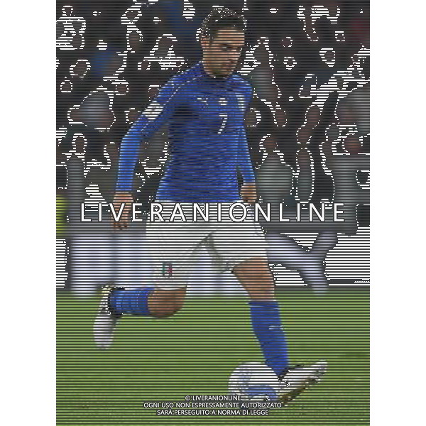 Qualificazioni al Campionato Mondiale FIFA Russia 2018 Gruppo G Torino - 06.10.2016 Italia-Spagna Nella Foto:Bonaventura Giacomo /Ph.Vitez-Ag. Aldo Liverani