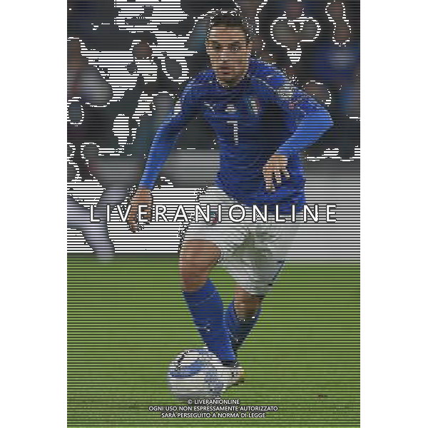 Qualificazioni al Campionato Mondiale FIFA Russia 2018 Gruppo G Torino - 06.10.2016 Italia-Spagna Nella Foto:Bonaventura Giacomo /Ph.Vitez-Ag. Aldo Liverani