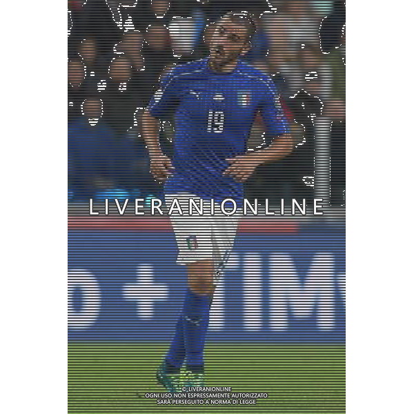 Qualificazioni al Campionato Mondiale FIFA Russia 2018 Gruppo G Torino - 06.10.2016 Italia-Spagna Nella Foto:Bonucci Leonardo /Ph.Vitez-Ag. Aldo Liverani