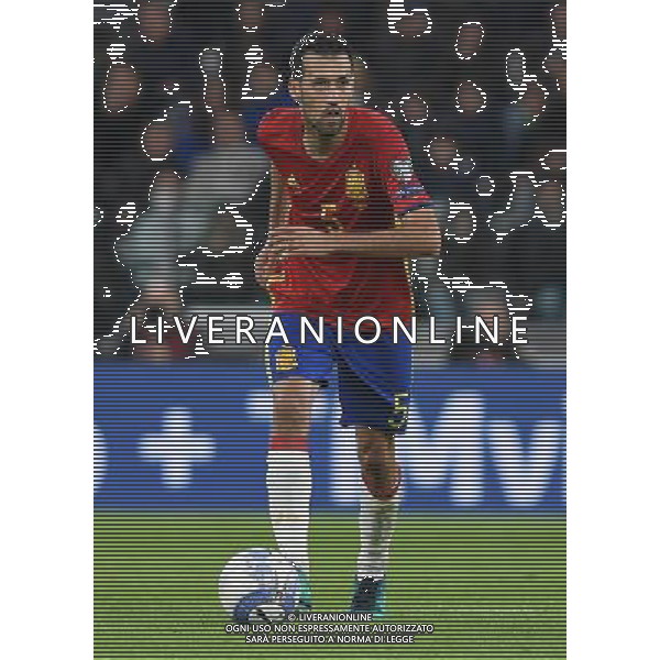 Qualificazioni al Campionato Mondiale FIFA Russia 2018 Gruppo G Torino - 06.10.2016 Italia-Spagna Nella Foto:Busquets Sergio /Ph.Vitez-Ag. Aldo Liverani