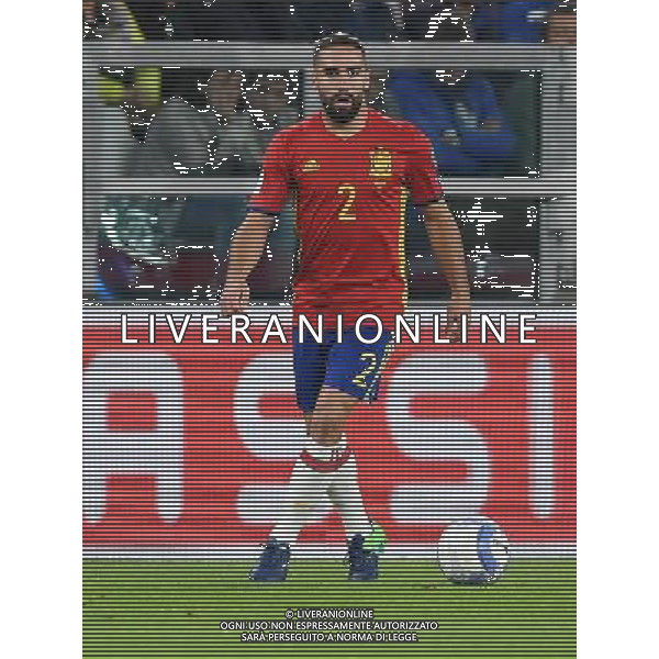 Qualificazioni al Campionato Mondiale FIFA Russia 2018 Gruppo G Torino - 06.10.2016 Italia-Spagna Nella Foto:Carvajal Dani /Ph.Vitez-Ag. Aldo Liverani