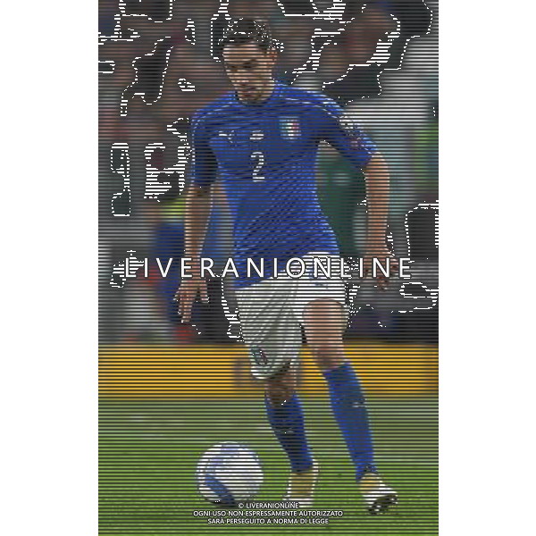 Qualificazioni al Campionato Mondiale FIFA Russia 2018 Gruppo G Torino - 06.10.2016 Italia-Spagna Nella Foto:De Sciglio Mattia /Ph.Vitez-Ag. Aldo Liverani