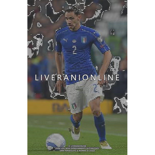 Qualificazioni al Campionato Mondiale FIFA Russia 2018 Gruppo G Torino - 06.10.2016 Italia-Spagna Nella Foto:De Sciglio Mattia /Ph.Vitez-Ag. Aldo Liverani