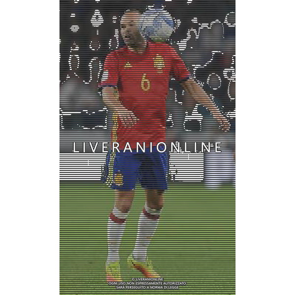 Qualificazioni al Campionato Mondiale FIFA Russia 2018 Gruppo G Torino - 06.10.2016 Italia-Spagna Nella Foto:Iniesta Andreas /Ph.Vitez-Ag. Aldo Liverani