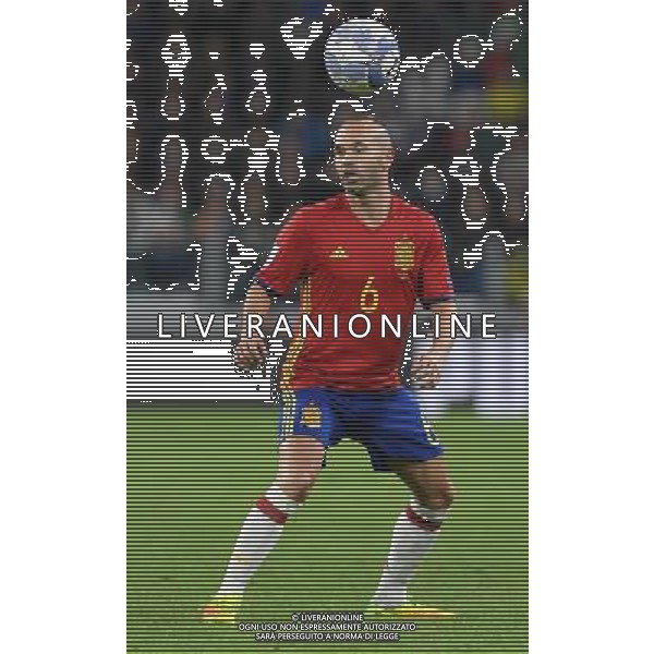 Qualificazioni al Campionato Mondiale FIFA Russia 2018 Gruppo G Torino - 06.10.2016 Italia-Spagna Nella Foto:Iniesta Andreas /Ph.Vitez-Ag. Aldo Liverani