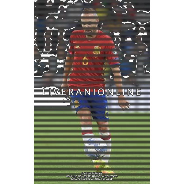 Qualificazioni al Campionato Mondiale FIFA Russia 2018 Gruppo G Torino - 06.10.2016 Italia-Spagna Nella Foto:Iniesta Andreas /Ph.Vitez-Ag. Aldo Liverani