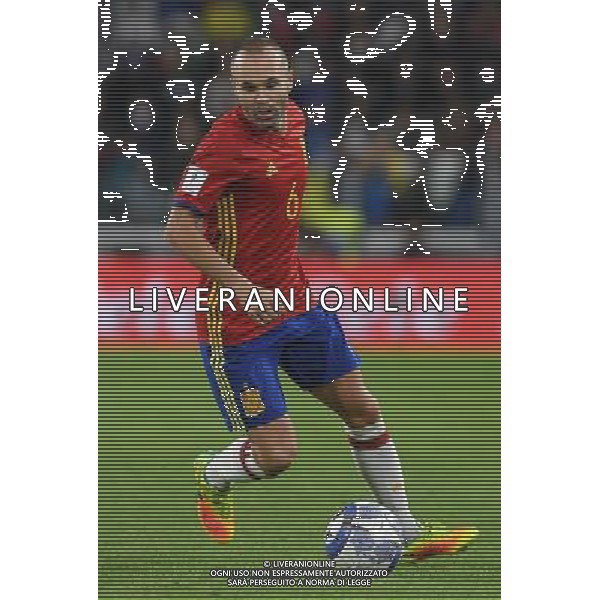 Qualificazioni al Campionato Mondiale FIFA Russia 2018 Gruppo G Torino - 06.10.2016 Italia-Spagna Nella Foto:Iniesta Andreas /Ph.Vitez-Ag. Aldo Liverani