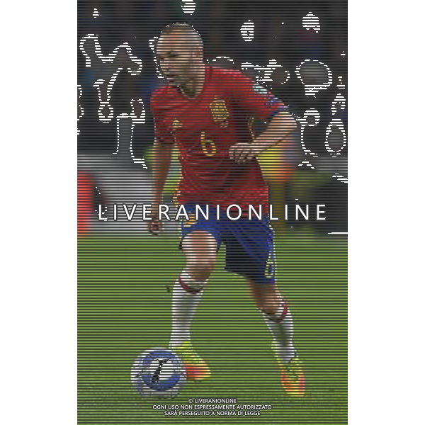 Qualificazioni al Campionato Mondiale FIFA Russia 2018 Gruppo G Torino - 06.10.2016 Italia-Spagna Nella Foto:Iniesta Andreas /Ph.Vitez-Ag. Aldo Liverani