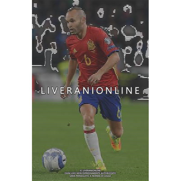 Qualificazioni al Campionato Mondiale FIFA Russia 2018 Gruppo G Torino - 06.10.2016 Italia-Spagna Nella Foto:Iniesta Andreas /Ph.Vitez-Ag. Aldo Liverani