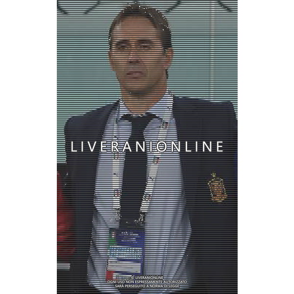 Qualificazioni al Campionato Mondiale FIFA Russia 2018 Gruppo G Torino - 06.10.2016 Italia-Spagna Nella Foto:Lopetegui Julen /Ph.Vitez-Ag. Aldo Liverani