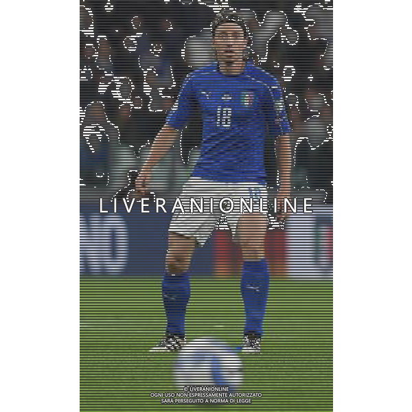 Qualificazioni al Campionato Mondiale FIFA Russia 2018 Gruppo G Torino - 06.10.2016 Italia-Spagna Nella Foto:Montolivo Riccardo /Ph.Vitez-Ag. Aldo Liverani