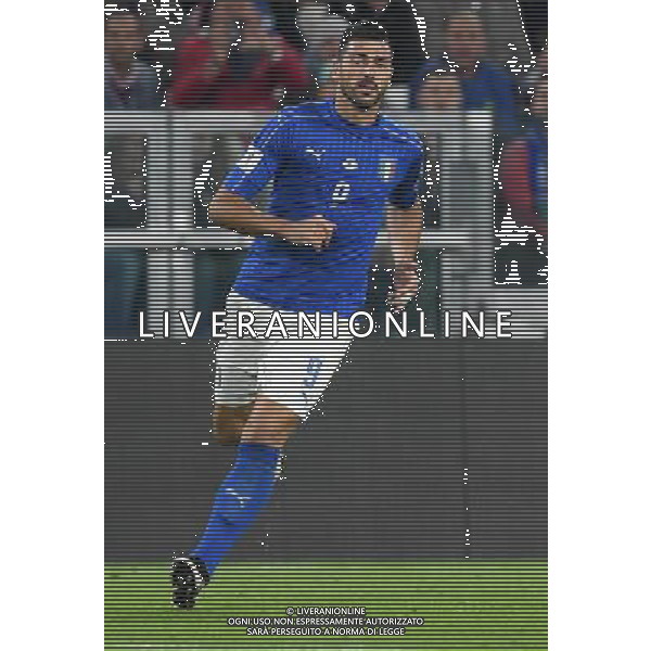Qualificazioni al Campionato Mondiale FIFA Russia 2018 Gruppo G Torino - 06.10.2016 Italia-Spagna Nella Foto:Pelle\' Graziano /Ph.Vitez-Ag. Aldo Liverani