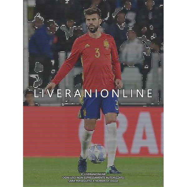 Qualificazioni al Campionato Mondiale FIFA Russia 2018 Gruppo G Torino - 06.10.2016 Italia-Spagna Nella Foto:Pique\' Gerard /Ph.Vitez-Ag. Aldo Liverani