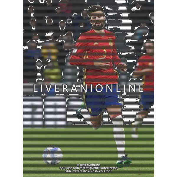 Qualificazioni al Campionato Mondiale FIFA Russia 2018 Gruppo G Torino - 06.10.2016 Italia-Spagna Nella Foto:Pique\' Gerard /Ph.Vitez-Ag. Aldo Liverani