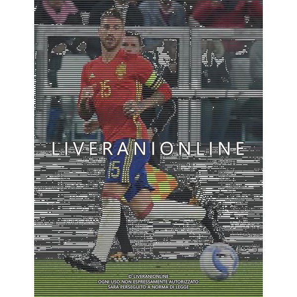 Qualificazioni al Campionato Mondiale FIFA Russia 2018 Gruppo G Torino - 06.10.2016 Italia-Spagna Nella Foto:Ramos Sergio /Ph.Vitez-Ag. Aldo Liverani