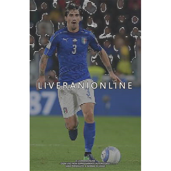 Qualificazioni al Campionato Mondiale FIFA Russia 2018 Gruppo G Torino - 06.10.2016 Italia-Spagna Nella Foto:Romagnoli Alessio /Ph.Vitez-Ag. Aldo Liverani