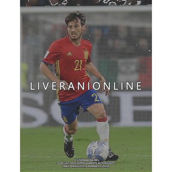 Qualificazioni al Campionato Mondiale FIFA Russia 2018 Gruppo G Torino - 06.10.2016 Italia-Spagna Nella Foto:Silva David /Ph.Vitez-Ag. Aldo Liverani