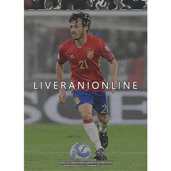 Qualificazioni al Campionato Mondiale FIFA Russia 2018 Gruppo G Torino - 06.10.2016 Italia-Spagna Nella Foto:Silva David /Ph.Vitez-Ag. Aldo Liverani