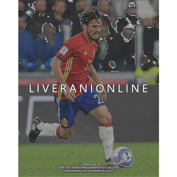 Qualificazioni al Campionato Mondiale FIFA Russia 2018 Gruppo G Torino - 06.10.2016 Italia-Spagna Nella Foto:Silva David /Ph.Vitez-Ag. Aldo Liverani