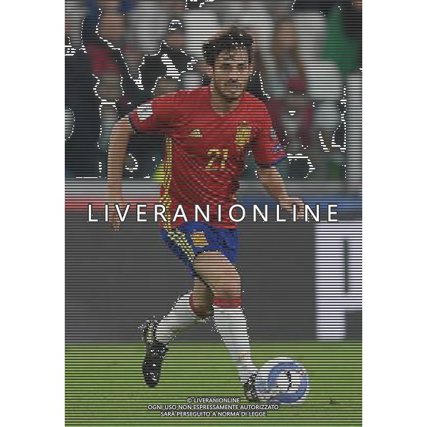Qualificazioni al Campionato Mondiale FIFA Russia 2018 Gruppo G Torino - 06.10.2016 Italia-Spagna Nella Foto:Silva David /Ph.Vitez-Ag. Aldo Liverani