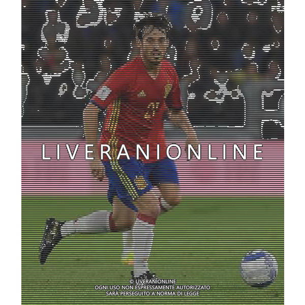 Qualificazioni al Campionato Mondiale FIFA Russia 2018 Gruppo G Torino - 06.10.2016 Italia-Spagna Nella Foto:Silva David /Ph.Vitez-Ag. Aldo Liverani