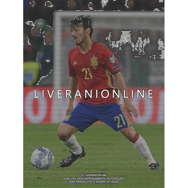 Qualificazioni al Campionato Mondiale FIFA Russia 2018 Gruppo G Torino - 06.10.2016 Italia-Spagna Nella Foto:Silva David /Ph.Vitez-Ag. Aldo Liverani