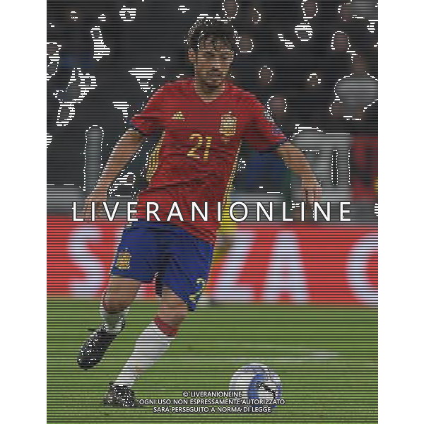 Qualificazioni al Campionato Mondiale FIFA Russia 2018 Gruppo G Torino - 06.10.2016 Italia-Spagna Nella Foto:Silva David /Ph.Vitez-Ag. Aldo Liverani