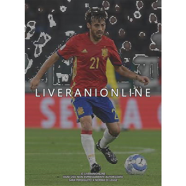 Qualificazioni al Campionato Mondiale FIFA Russia 2018 Gruppo G Torino - 06.10.2016 Italia-Spagna Nella Foto:Silva David /Ph.Vitez-Ag. Aldo Liverani