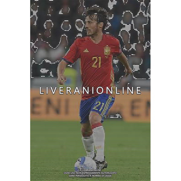 Qualificazioni al Campionato Mondiale FIFA Russia 2018 Gruppo G Torino - 06.10.2016 Italia-Spagna Nella Foto:Silva David /Ph.Vitez-Ag. Aldo Liverani