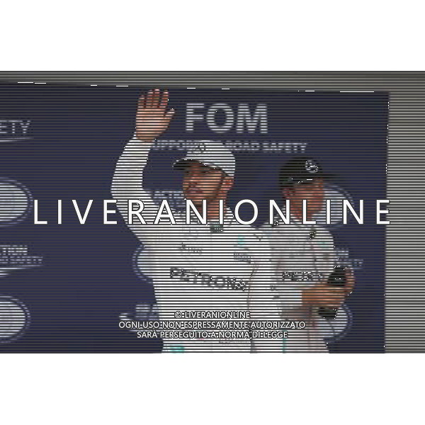 Lewis Hamilton (GBR) Mercedes AMG F1 in qualifying parc ferme. Japanese Grand Prix, Saturday 8th October 2016. Suzuka, Japan. 08.10.2016. Formula 1 World Championship, Rd 17, Japanese Grand Prix, Suzuka, Japan, Qualifying Day AG ALDO LIVERANI SAS ONLY ITALY