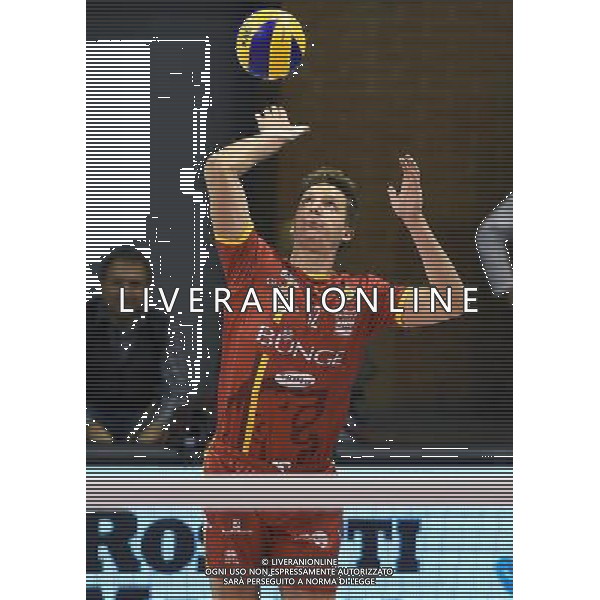 Regular Season SuperLega Volley UnipolSai 2016/2017 2a Giornata Ravenna - 07.10.2016 Brunge Ravenna-Top Volley Latina Nella Foto:Bossi Elia /Ph.Vitez-Ag. Aldo Liverani