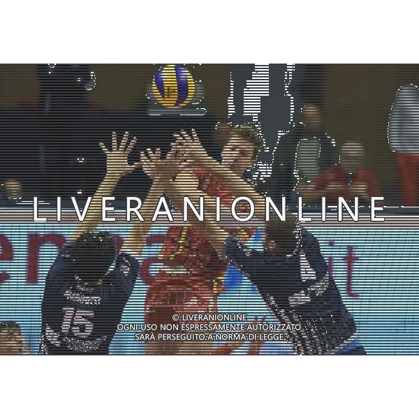 Regular Season SuperLega Volley UnipolSai 2016/2017 2a Giornata Ravenna - 07.10.2016 Brunge Ravenna-Top Volley Latina Nella Foto:Bossi Elia /Ph.Vitez-Ag. Aldo Liverani
