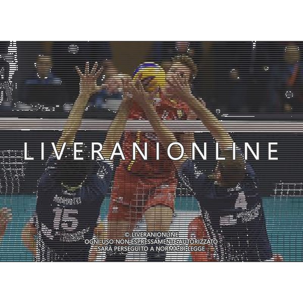 Regular Season SuperLega Volley UnipolSai 2016/2017 2a Giornata Ravenna - 07.10.2016 Brunge Ravenna-Top Volley Latina Nella Foto:Bossi Elia /Ph.Vitez-Ag. Aldo Liverani