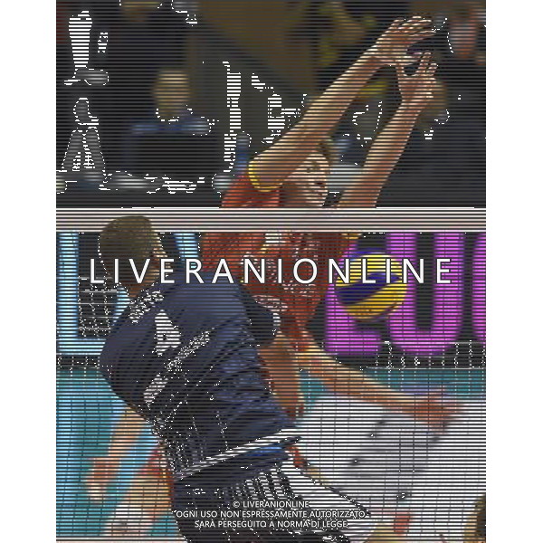 Regular Season SuperLega Volley UnipolSai 2016/2017 2a Giornata Ravenna - 07.10.2016 Brunge Ravenna-Top Volley Latina Nella Foto:Gitto Tiziano-Bossi Elia /Ph.Vitez-Ag. Aldo Liverani