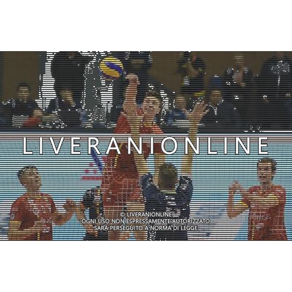 Regular Season SuperLega Volley UnipolSai 2016/2017 2a Giornata Ravenna - 07.10.2016 Brunge Ravenna-Top Volley Latina Nella Foto:Kaminski Conrad /Ph.Vitez-Ag. Aldo Liverani