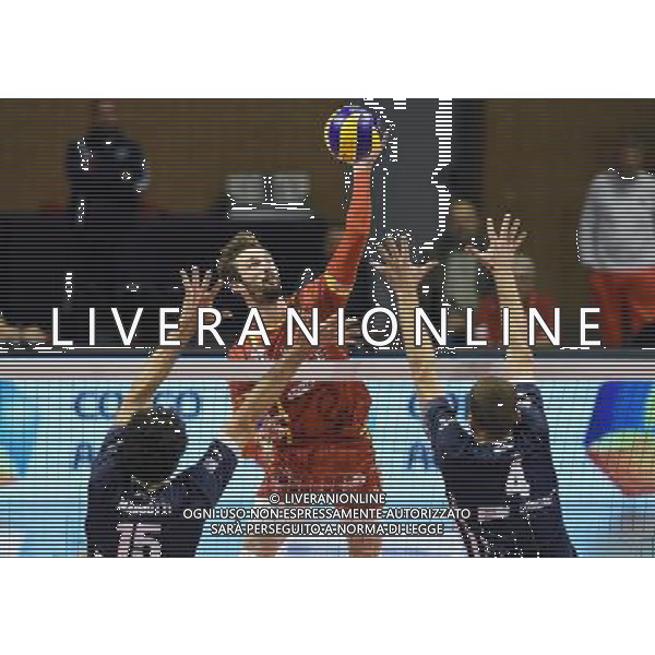 Regular Season SuperLega Volley UnipolSai 2016/2017 2a Giornata Ravenna - 07.10.2016 Brunge Ravenna-Top Volley Latina Nella Foto:Lyneel Julien /Ph.Vitez-Ag. Aldo Liverani