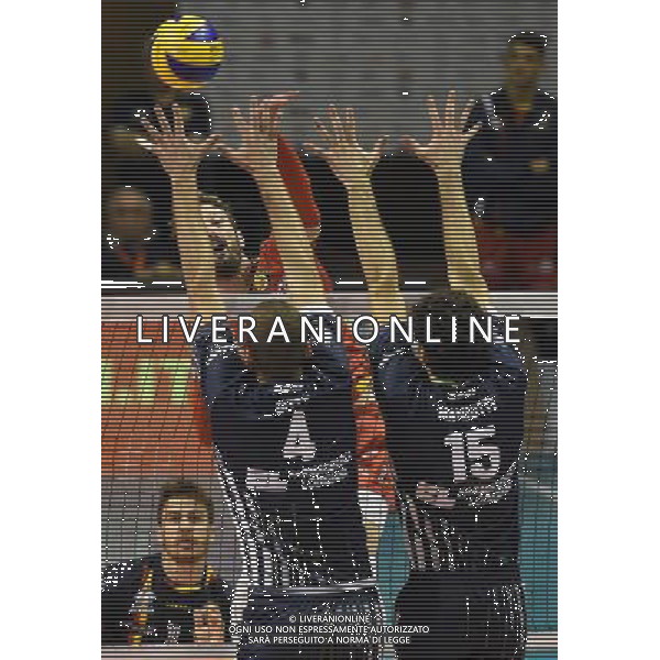 Regular Season SuperLega Volley UnipolSai 2016/2017 2a Giornata Ravenna - 07.10.2016 Brunge Ravenna-Top Volley Latina Nella Foto:Lyneel Julien /Ph.Vitez-Ag. Aldo Liverani