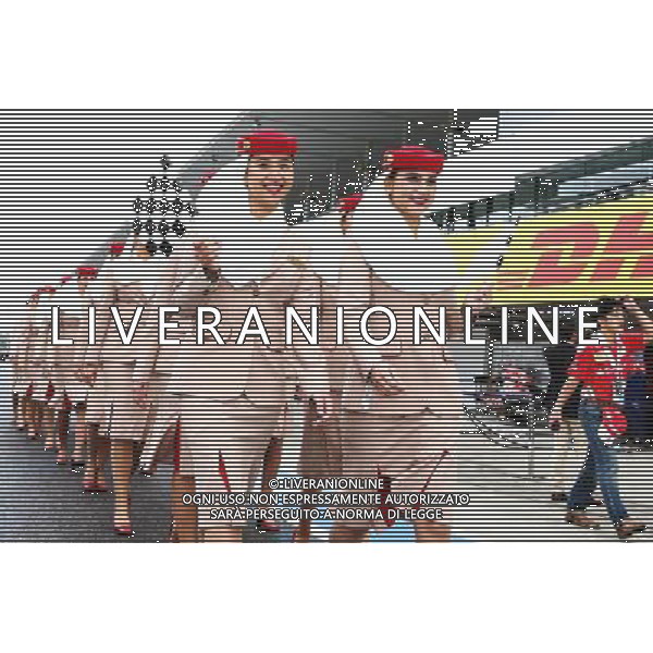 Grid girls. Japanese Grand Prix, Sunday 9th October 2016. Suzuka, Japan. 09.10.2016. Formula 1 World Championship, Rd 17, Japanese Grand Prix, Suzuka, Japan, Race Day. AG ALDO LIVERANI SAS ONLY ITALY