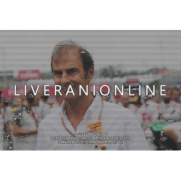 Emanuele Pirro (ITA) FIA Steward on the grid. 09.10.2016. Formula 1 World Championship, Rd 17, Japanese Grand Prix, Suzuka, Japan, Race Day. AG ALDO LIVERANI SAS ONLY ITALY