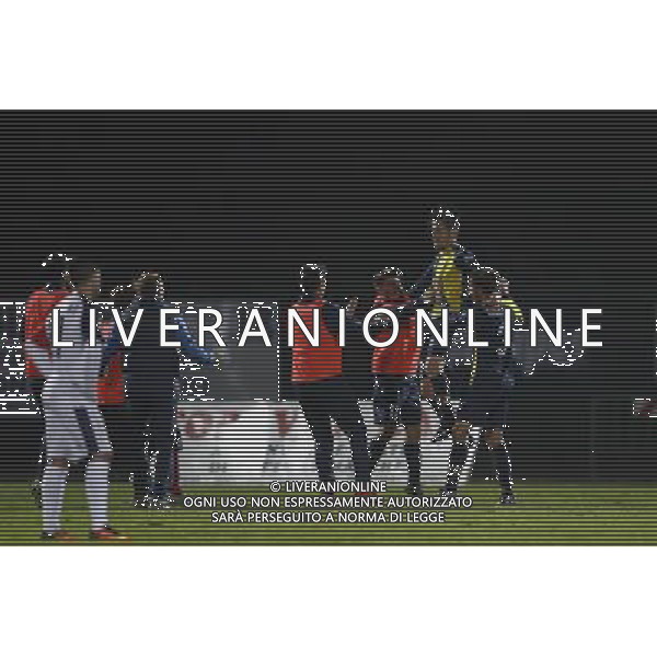 SANTARCANGELO LUMEZZANE Campionato Lega Pro 8» giornata Girone B 01/10/2016 nella foto: ESULTANZA SANTARCANGELO ©CLAUDIO ZAMAGNI/AGENZIA ALDO LIVERANI S.A.S.