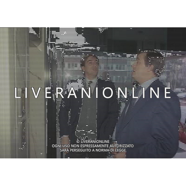 MILANO 10-02-1998 LEGA CALCIO RIUNIONE DEI PRESIDENTI DI SERIE A E B IN VIA ROSSELLINI NELLA FOTO FABRIZIO GARILLI AG ALDO LIVERANI SAS