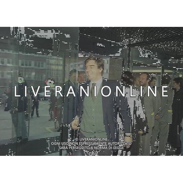 MILANO 10-02-1998 LEGA CALCIO RIUNIONE DEI PRESIDENTI DI SERIE A E B IN VIA ROSSELLINI NELLA FOTO FABRIZIO GARILLI AG ALDO LIVERANI SAS