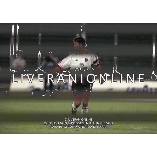 08-09-1998 TORINO MILAN COPPA ITALIA NELLA FOTO ALESSANDRO COSTACURTA AG ALDO LIVERANI SAS