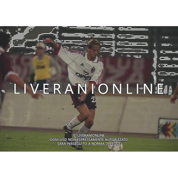 08-09-1998 TORINO MILAN COPPA ITALIA NELLA FOTO MASSIMO AMBROSINI AG ALDO LIVERANI SAS