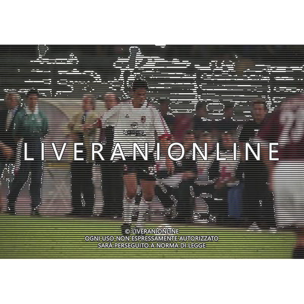 08-09-1998 TORINO MILAN COPPA ITALIA NELLA FOTO LUIGI SALA AG ALDO LIVERANI SAS