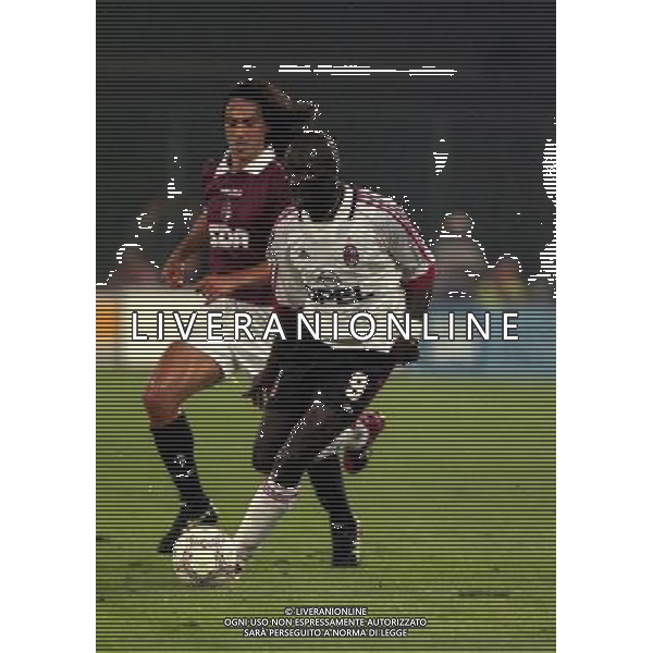 08-09-1998 TORINO MILAN COPPA ITALIA NELLA FOTO GEORGE WEAH AG ALDO LIVERANI SAS
