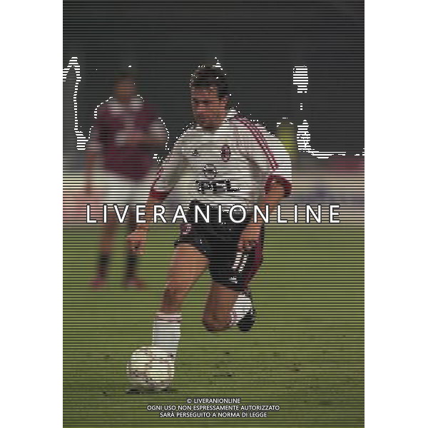 08-09-1998 TORINO MILAN COPPA ITALIA NELLA FOTO MAURIZIO GANZ AG ALDO LIVERANI SAS