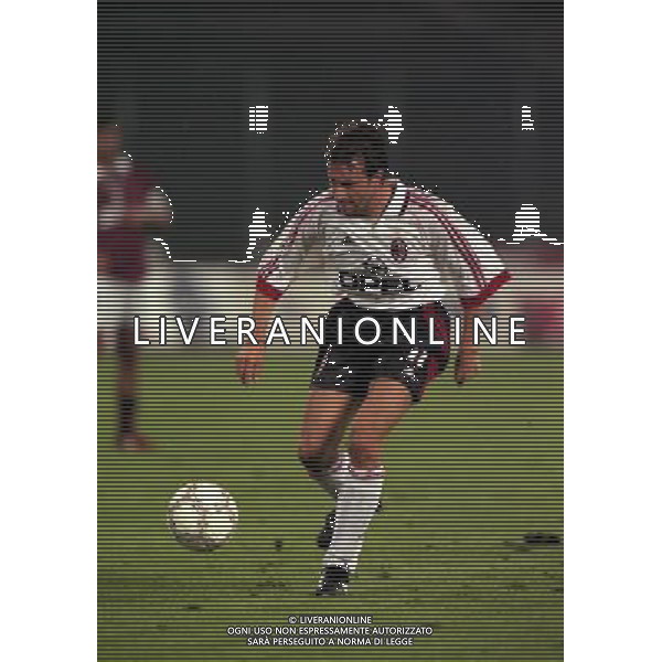 08-09-1998 TORINO MILAN COPPA ITALIA NELLA FOTO MAURIZIO GANZ AG ALDO LIVERANI SAS